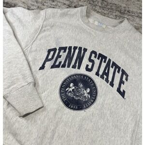 Vintage Champion Reverse Weave Sweatshirt Penn State College University Small